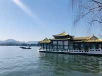 西湖美景和雷峰塔
