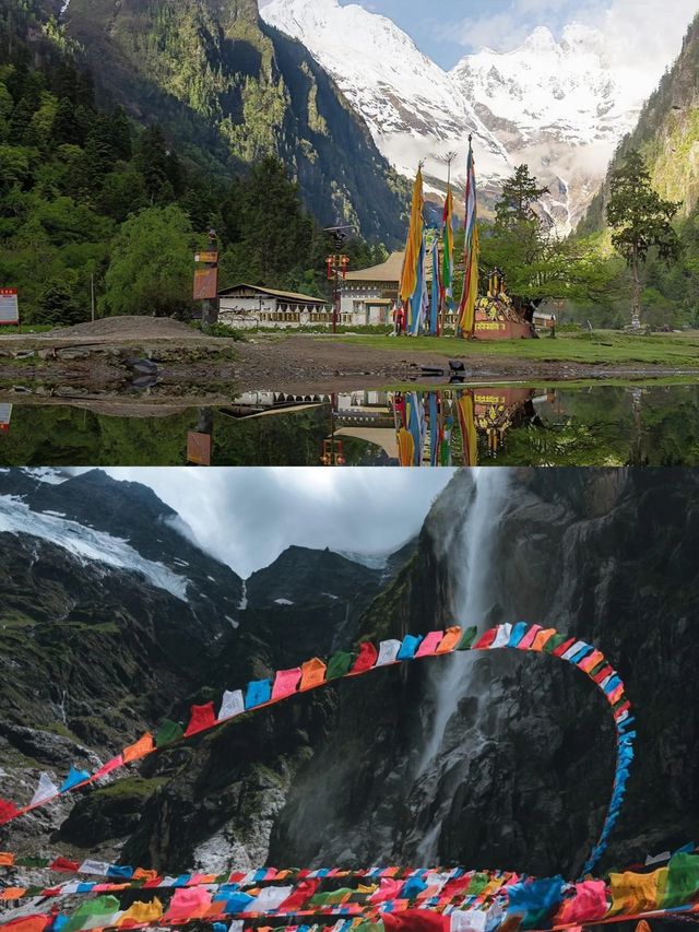 梅里雨崩和老公住到了全世界最美的雪山酒店