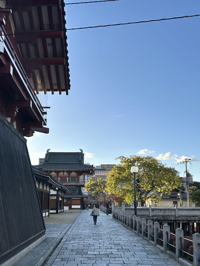 四天王寺，超級靈氣的千年古寺✨