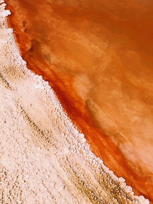 埃及錫瓦著名自然景點：siwa salt lake，適合打卡拍照