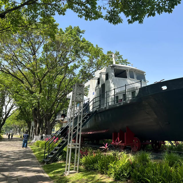 中山美術館江邊絕美公園🍃🌴👒太適合遛娃啦！