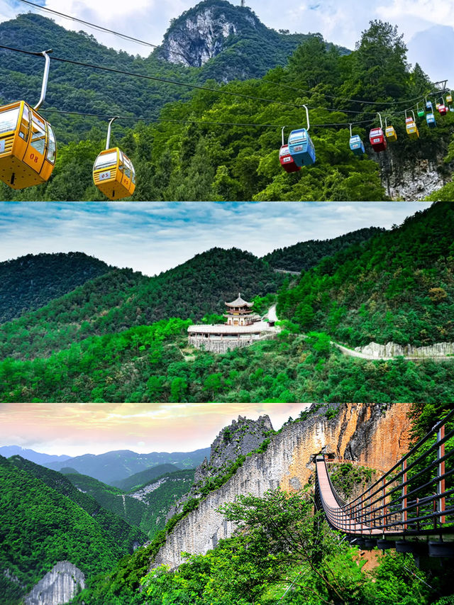 探秘涪陵武陵山大裂谷，感受震撼自然美景