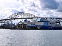 Old Corpus Christi Harbor Bridge, see it before it's demolish.