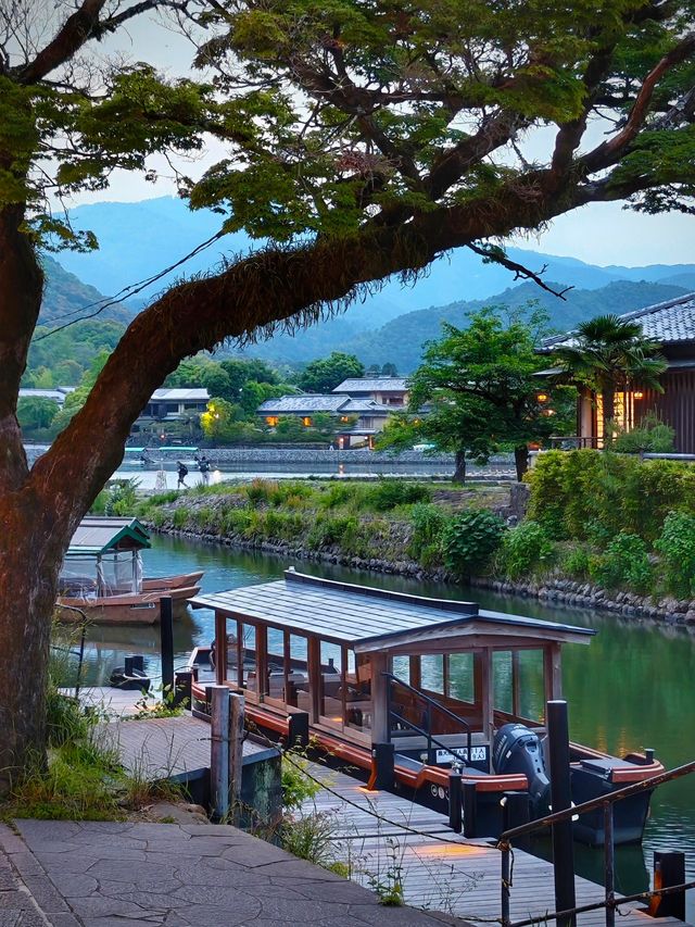 京都嵐月：住進十年前的嵐山雨夜  
早早離開大阪，昨日落雨，於是取消咗奈良之行，同第一次嚟京都一樣，