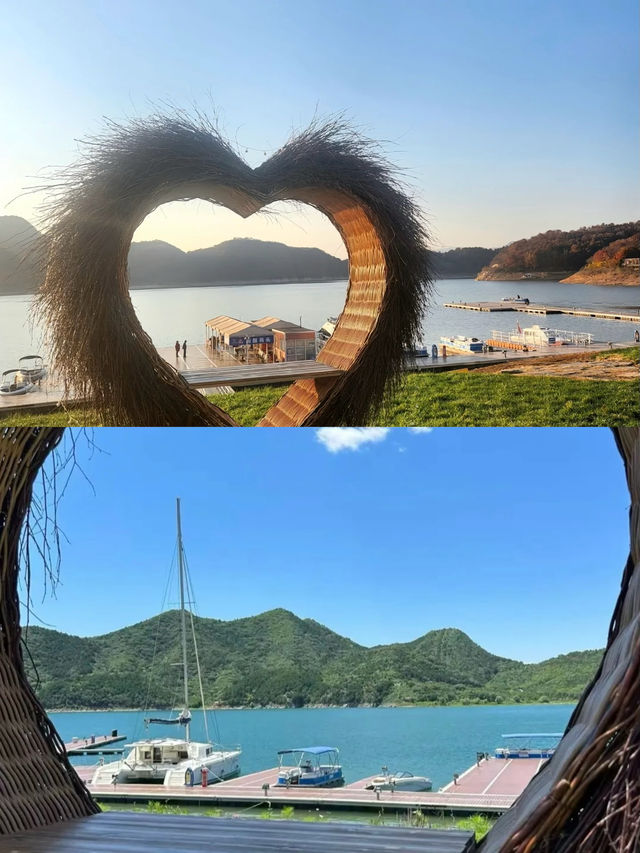 不是瑞士，北京的金海湖碧波島一年四季美得太離譜了！！
