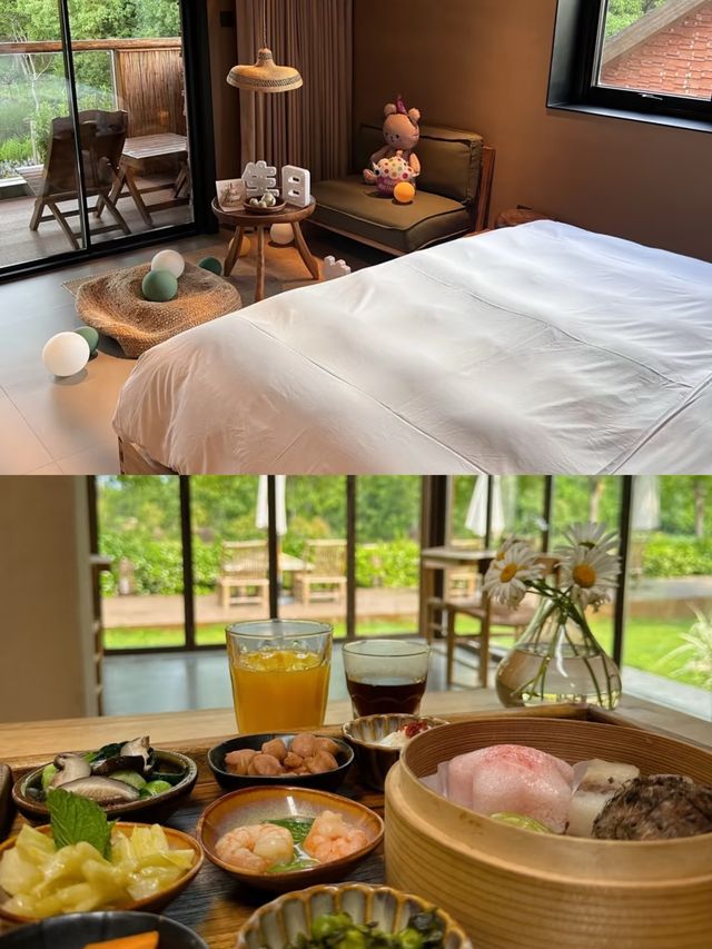 上海周邊度假天花板崇明山野木屋1h直達！