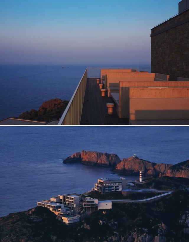 三面環海的燈塔懸崖酒店大樂之野·黃龍島
