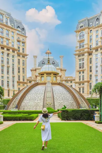 澳門免費打卡超好影歐式庭院空中花園