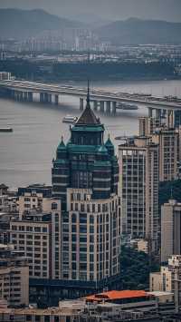 晨光中式建築絕景
