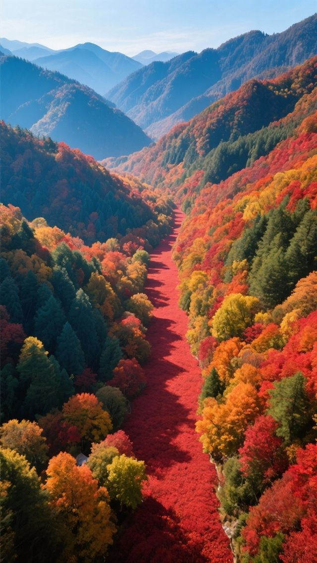 中國紅葉第一山，四川光霧山旅遊攻略