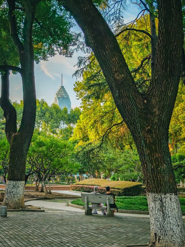 武漢這個中西合璧百年公園，我可以去一萬次！