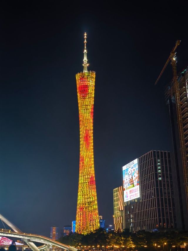 小蠻腰廣州塔絕美夜景