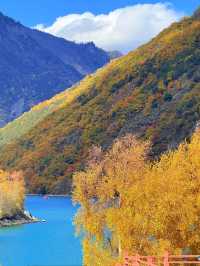 驚艷！川西小九寨松坪溝的秋色絕了一日打卡攻略