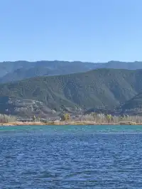 在瀘沽湖酒店看到晨霧！12.5實拍