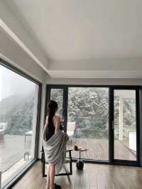 2. 洛陽封神酒店!在老君山山頂,泡浴缸看金頂雪夜絕了