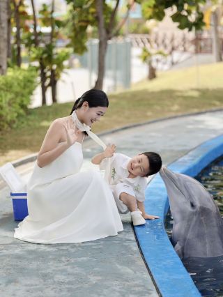 Coming to Hainan and not visiting this is like coming for nothing—it's the ultimate parent-child New Year's Eve experience