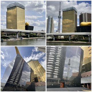 隅田天際線，東京最奇特的建築。