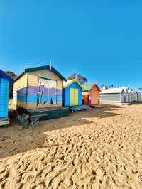 Colourful beach boxes @ Brighton! 💖