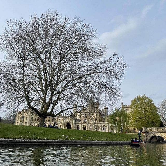 Punting in Cambridge UK