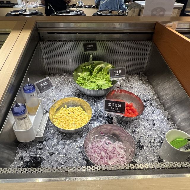 菜多肉多的吃到飽 - 溫野菜 還有豐富自助吧爽吃