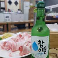 대패삼겹살이 맛있어 실내데이트 하기에 좋은 무주맛집