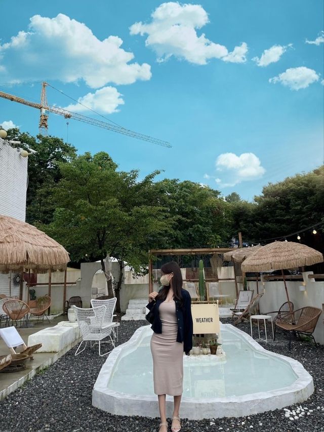 동남아에 온 듯한 인스타 감성 하남 카페 ‘카페 웨더’  🌴