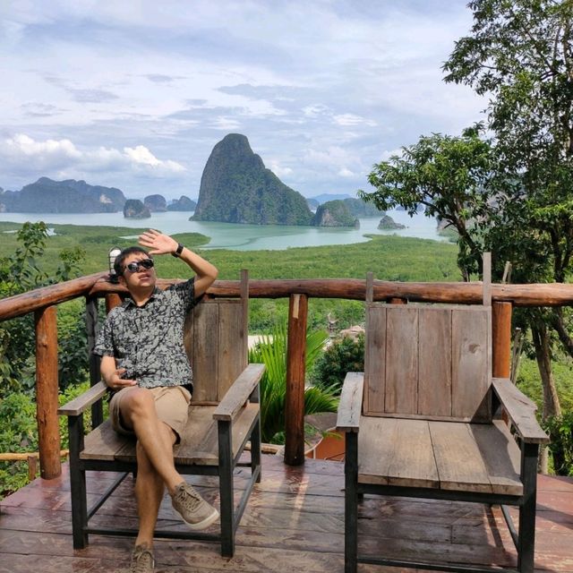 Bay View Cafe เสม็ดนางชี พังงา ⛰️