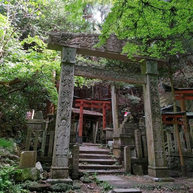 京都　異世界への入り口　大岩神社