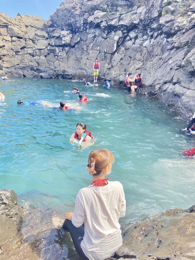 선녀탕이라고 불리는 “황우지해안”