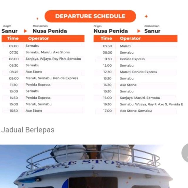 Pelabuhan Sanur (express boat to Nusa Penida)