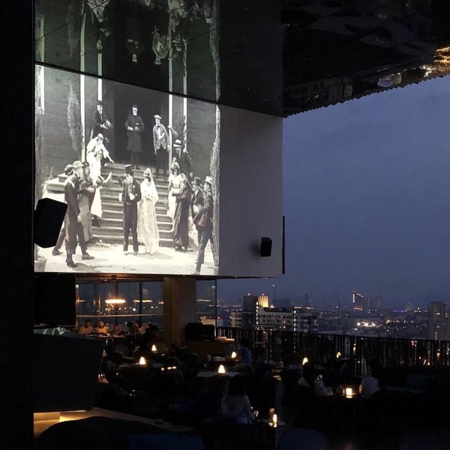 《タイ》Hilton34階にあるルーフトップバー🍸