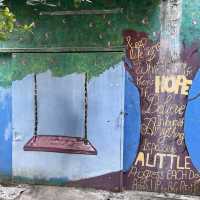 street art starts to decay