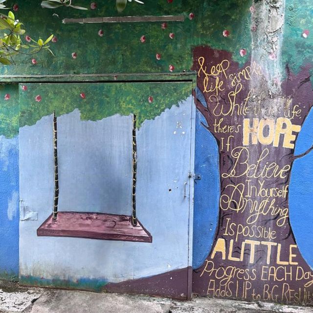 street art starts to decay