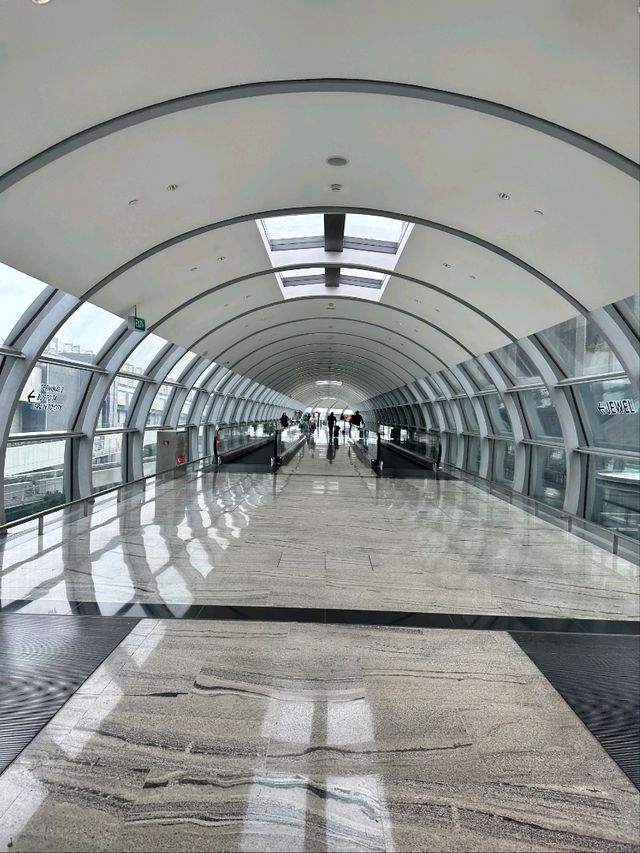 세계 최대의 실내 폭포가 어마어마한, 창이공항 내 쥬얼