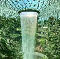 The Rain Vortex in the World’s best airport