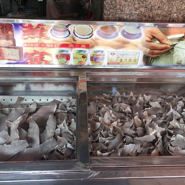 Special decorations and food for CNY in Bangkok