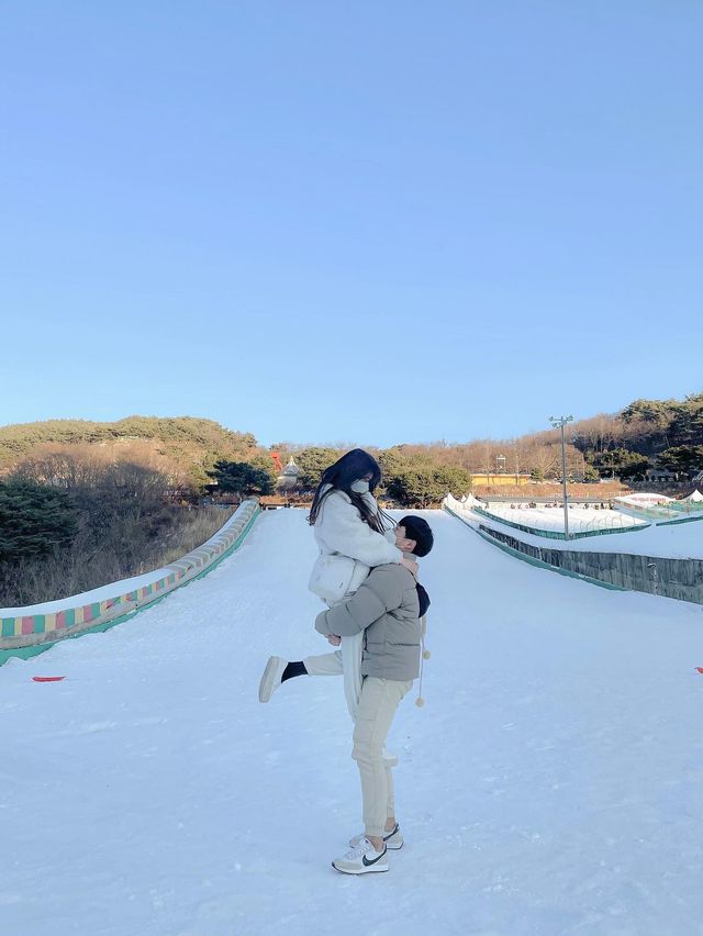 경남인도 눈이 보고싶었어요…