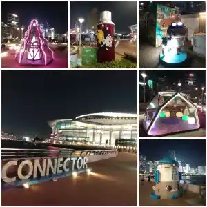灣仔海濱長廊欣賞香港最美夜景👍
