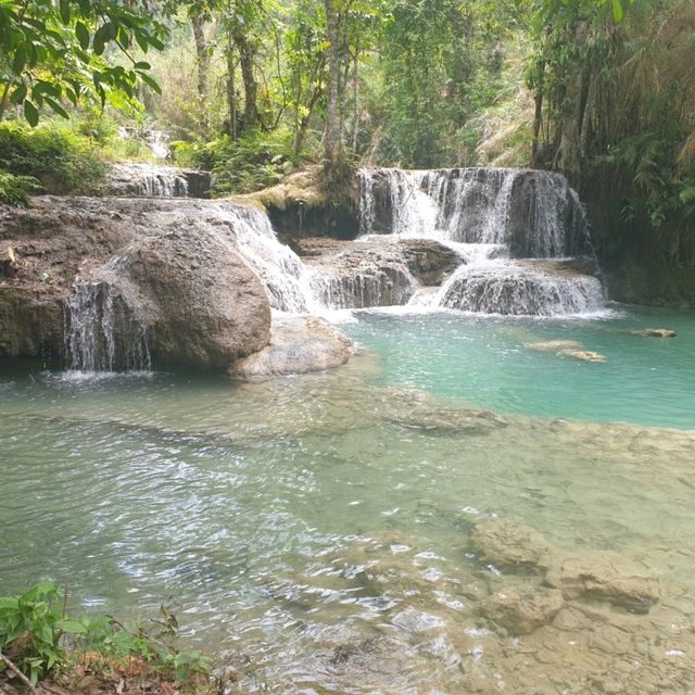 라오스 인생 여행지! 꽝시폭포 Kuangsi Waterfall