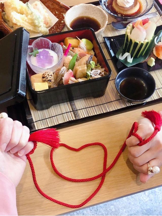【福岡グルメ】開けるのが楽しみな玉手箱御膳🍱
