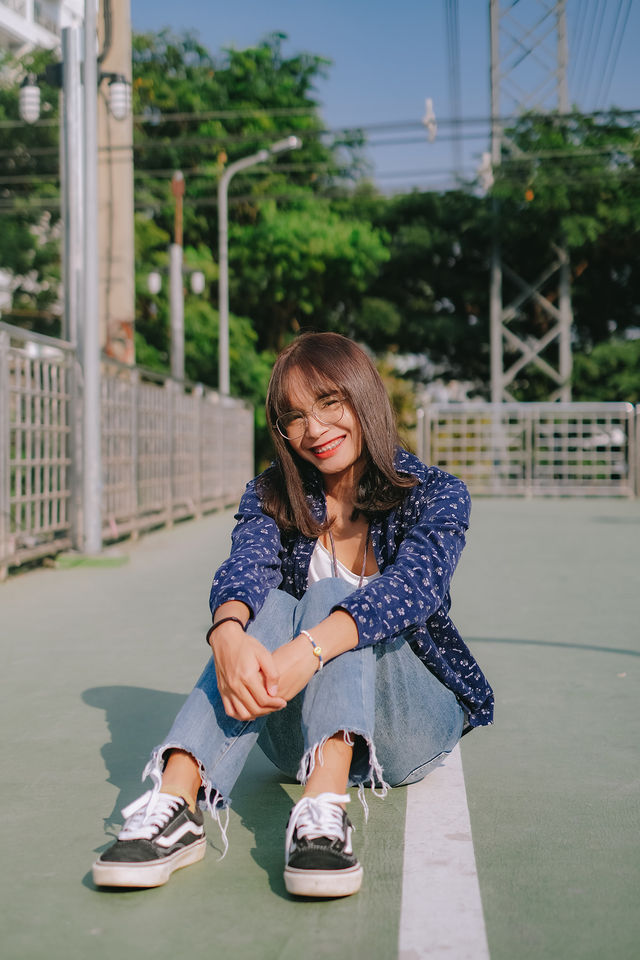 📸ถ่ายรูป @สะพานเขียว