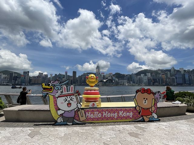 做一日香港遊客遊尖沙咀海傍～