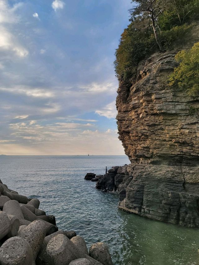 부안 변산반도 채석강의 아름다움🏞