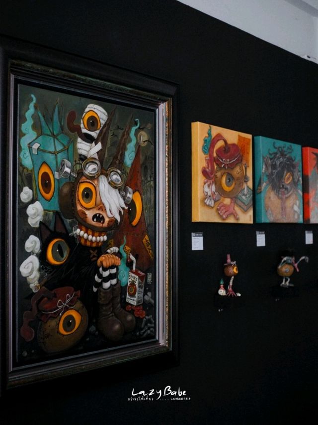 Group Exhibition🕯️🎨 5 ศิลปินสุดเท่ติด BTS ทองหล่อ