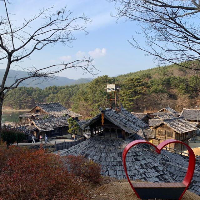 가야 시대를 그대로 재현하고 있는, 창원 해양드라마 세트장