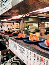 🇯🇵日本東京探店X 大江戸 上野2号店🍣離師傅很近的迴轉壽司！