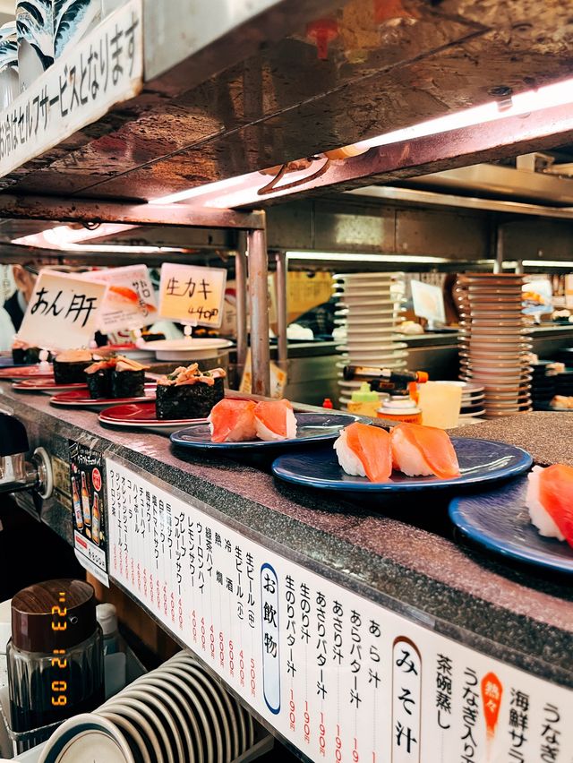 🇯🇵日本東京探店X 大江戸 上野2号店🍣離師傅很近的迴轉壽司！