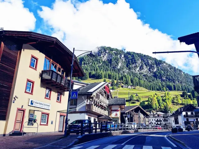 Exploring a day in Dolomites Mountain Italy 