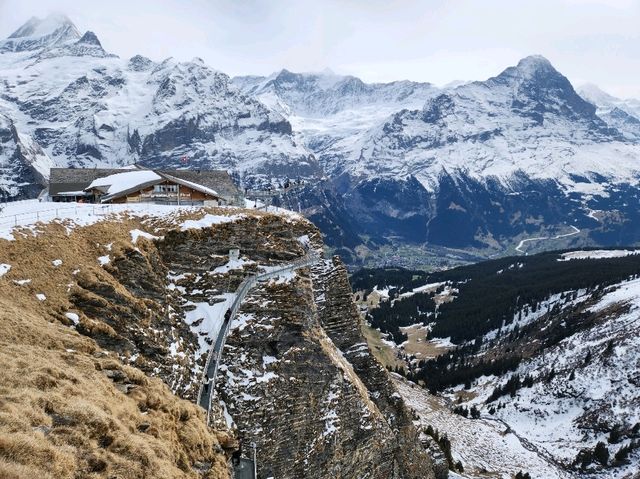 【瑞士】First懸崖步道：驚嘆阿爾卑斯山景色