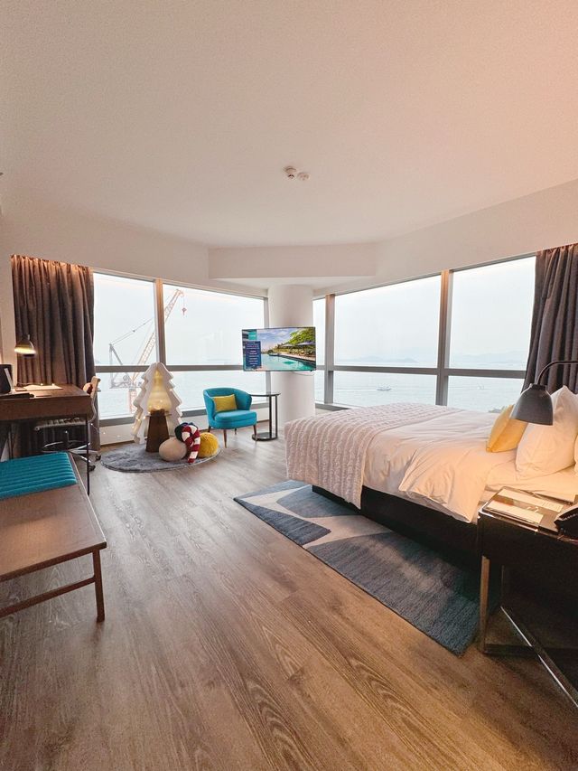 180度轉角海景房staycation🌊💝